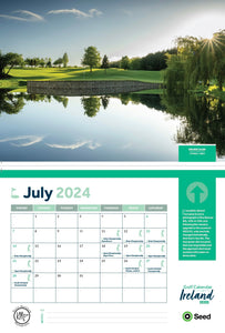 2024 Seed Irish Golf Calendar (Images by Kevin Markham)