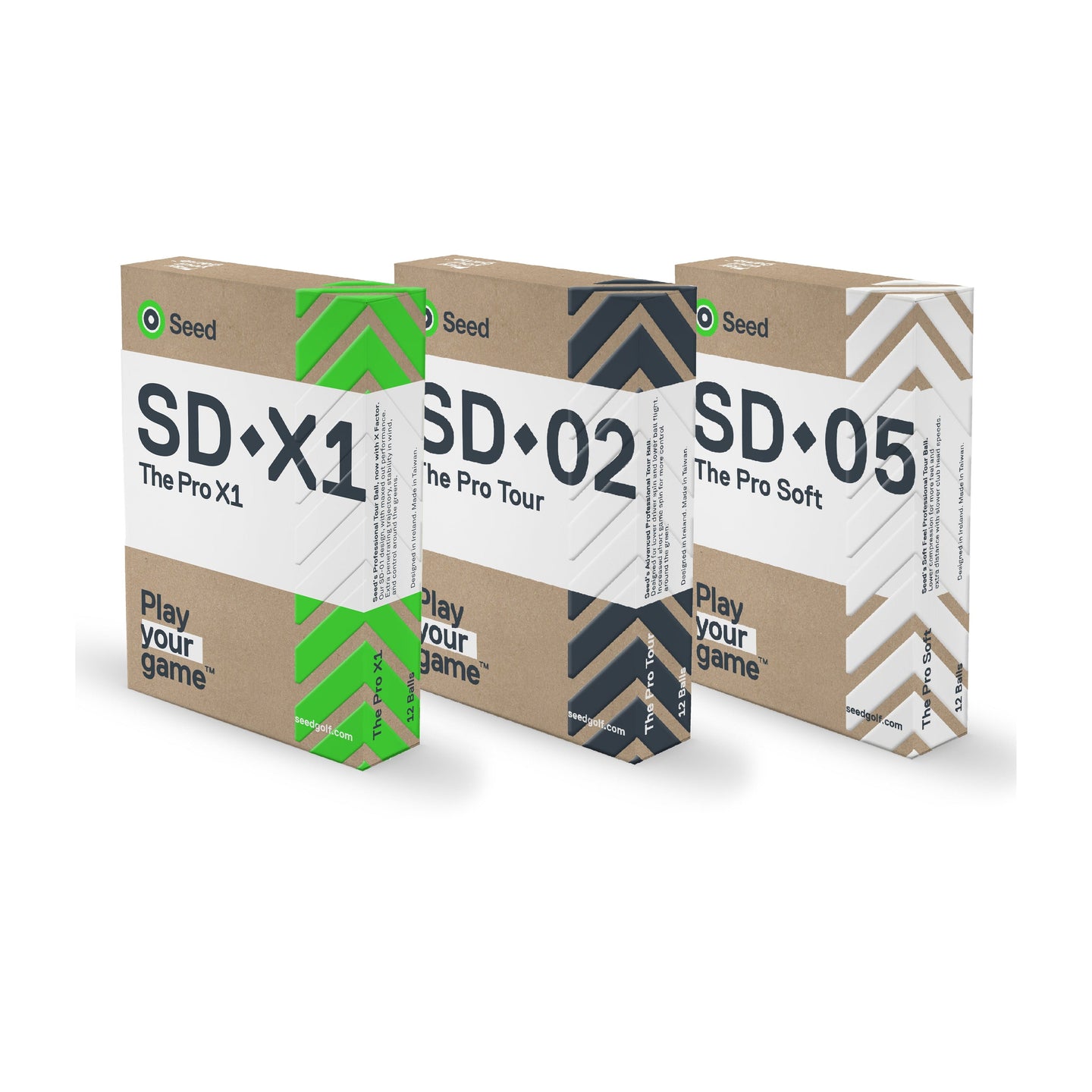 Seed Pro X1 Ball Bundle | Try Them All